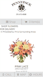 Mobile Screenshot of pennypackflowers.com